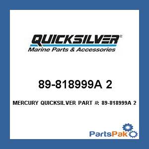 New Mercury Mercruiser Quicksilver Oem Part # 89-818999A 2 Solenoid Assy New Mercury Mercruiser Quicksilver Oem Part # 89-818999A 2 Solenoid Assy